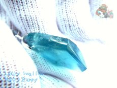 画像9: 工房謹製 大きいブルーフローライト　ネックレス用　ペンダント　別名：Fluorite フルオライト 蒼螢石 青蛍石 No.3093♪ (9)