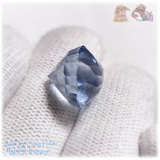 画像5: 限定品 セレスタイト ルース 宝石 産地：マダガスカル産 製造：日本産（日本国産） 天青石 celestite 結晶 No.5600 (5)