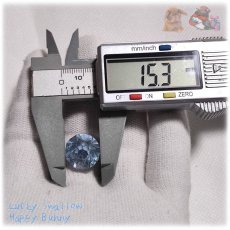 画像8: 限定品 セレスタイト ルース 宝石 産地：マダガスカル産 製造：日本産（日本国産） 天青石 celestite 結晶 No.5600 (8)